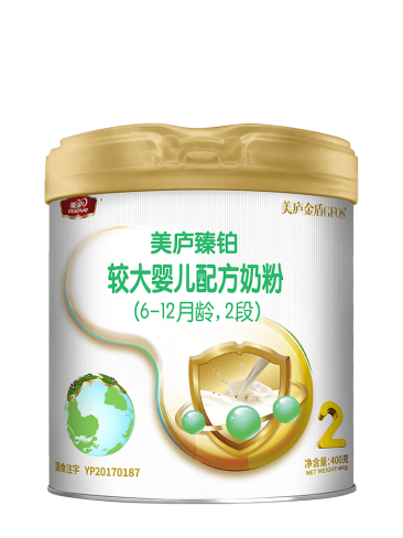 明博体育臻铂较大婴儿配方奶粉（草饲版）400克2段