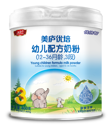 明博体育优培幼儿配方奶粉400克3段